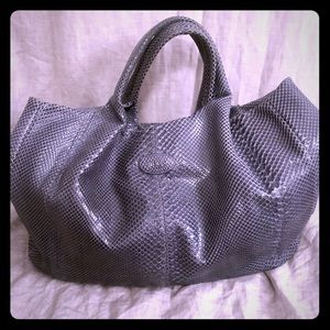 TODS Snakeskin Handbag
